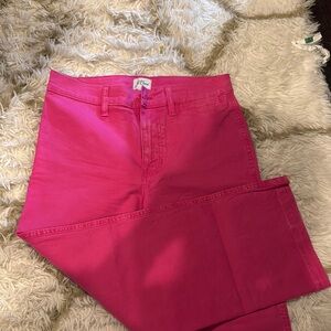 Jcrew pink pants!